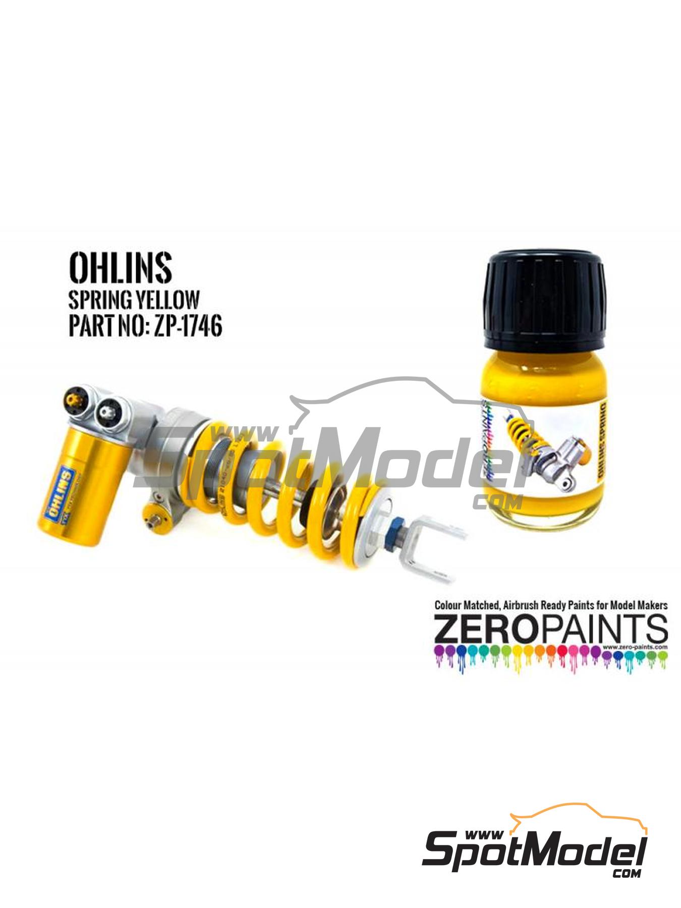 Zero Paints ZP1746 Paint for airbrush Ohlins Spring Yellow 1 x 30ml